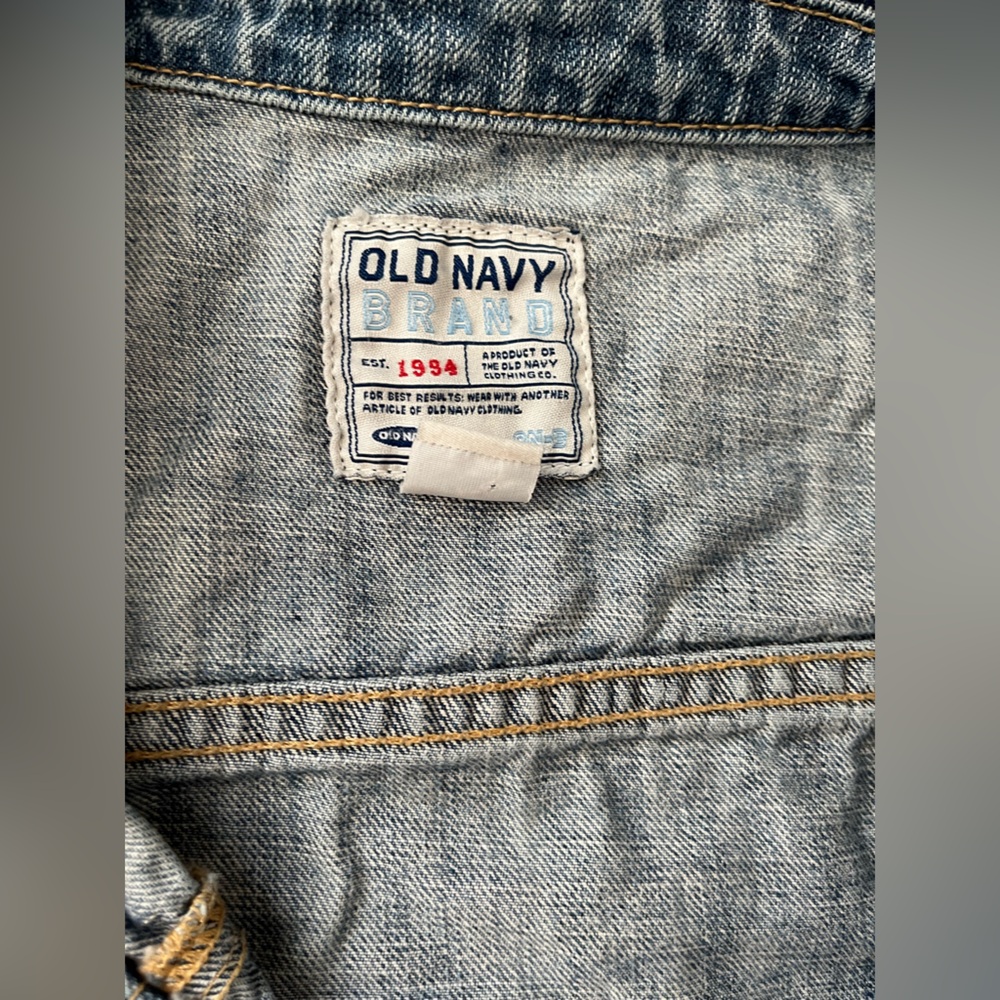 Old Navy Light Blue Women’s Denim Jacket - Picture 3 of 5